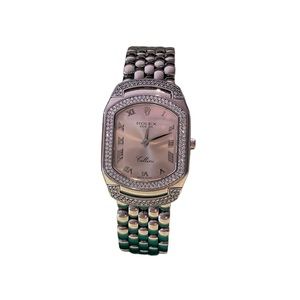 Rolex Cellini Cellissima 18K White Gold Diamond Bezel